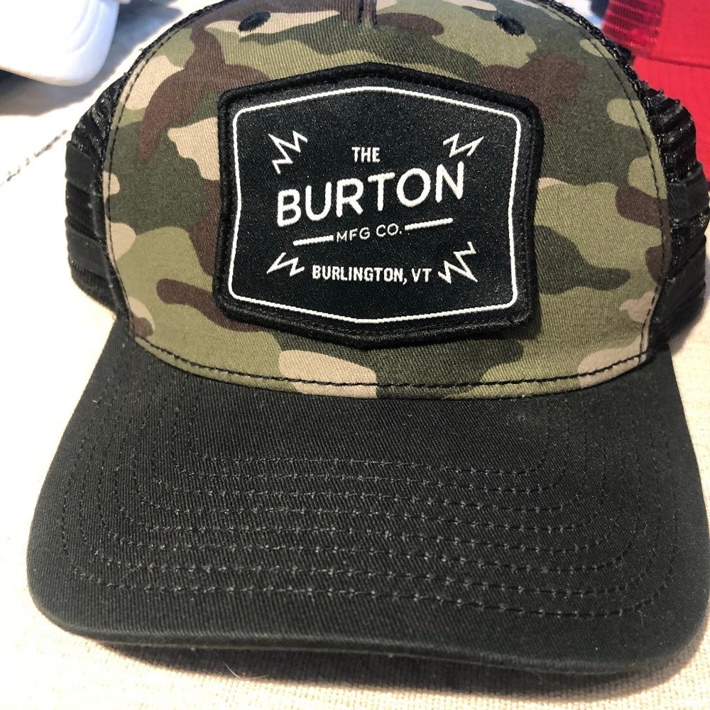 Burton Snowboards trucker hat